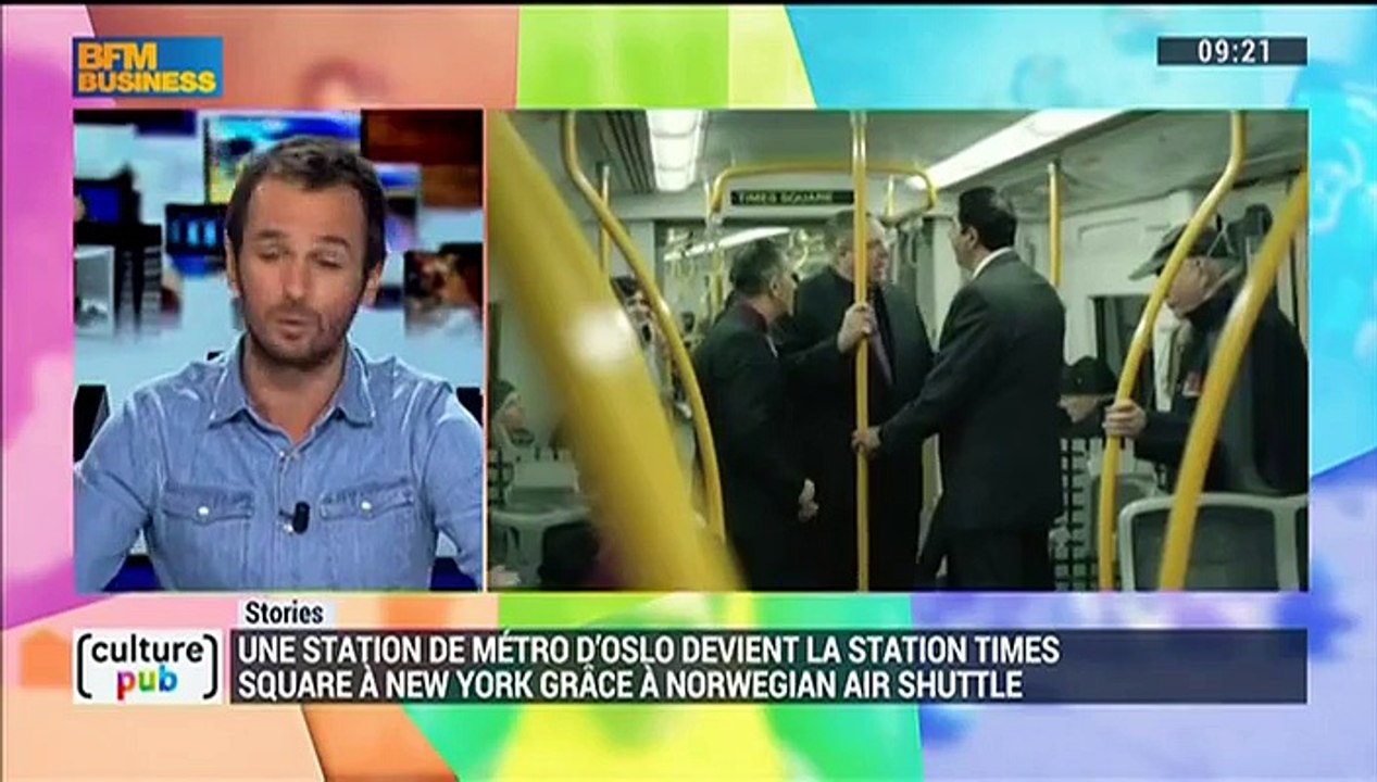 Les Stories: Norgevian Air Shuttle transforme une station de métro d'Oslo à l'image d'une station New-Yorkaise - 19/12