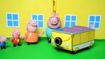 Play-doh Peppa Pig Halloween Episode Play-Doh Pumpkin Car Mammy Pig Daddy Pig Kids Story