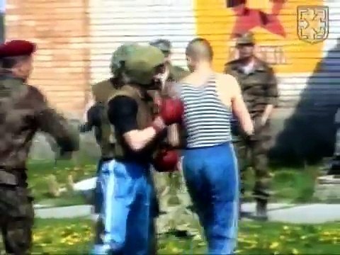 Краповые береты. Бои на сдаче на краповый берет