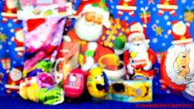 xmas Merry Christmas 2013! Peppa Pig Stocking Kinder Suprise Santa Spongebob Surprise Eggs