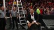 WWE TLC SERIES 2015 Roman Reigns PowerBomb and Elbow Drop To Triple H Through Announce Table at TLC 2015