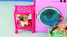 Barbie Glam Laundry Washer & Dryer Washing Machine Toy Review w/ Disney Frozen Elsa AllToyCollector