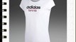 Adidas Womens Tennis T Shirt Climalite Tee WS TS Linear Tee Short Sleeve Top White Sizes XXS