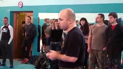 Аттестация по спортивному ножевому бою 2 февраля 2013