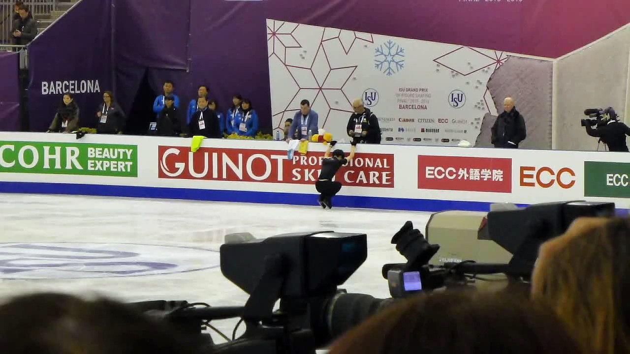 【羽生結弦】20151212 公式練習曲かけ Yuzuru Hanyu FS Practice [SEIMEI]