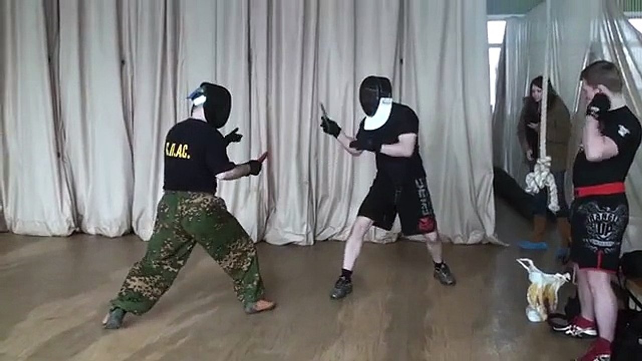 Спарринги 2013 год! Спорт нож АльянсТРБ СПАС