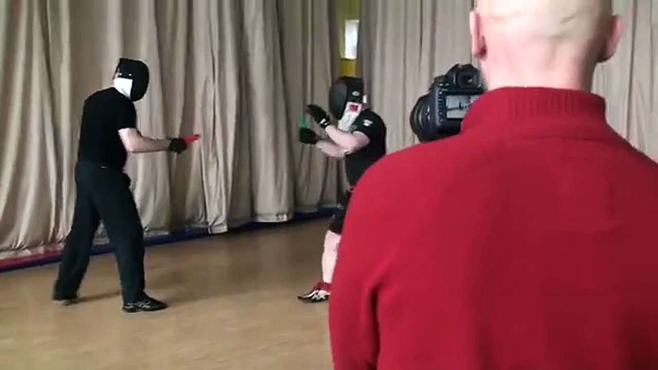 Спарринги 2013 год! Спорт нож Перуны СПАС