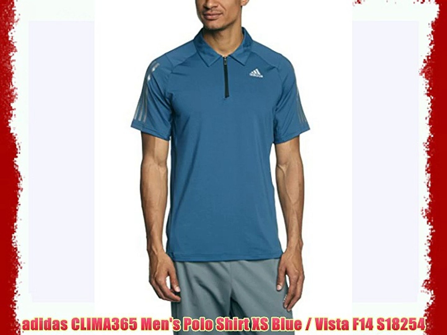 adidas clima365 polo shirt