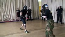 Спарринги 2013 год! Спорт нож Толпар СПАС, ч 2