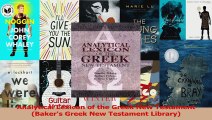 Download  Analytical Lexicon of the Greek New Testament Bakers Greek New Testament Library PDF Free