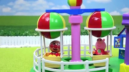 アンパンマン 遊園地で遊ぼう♪ Peppa Pig Balloon Ride Playset