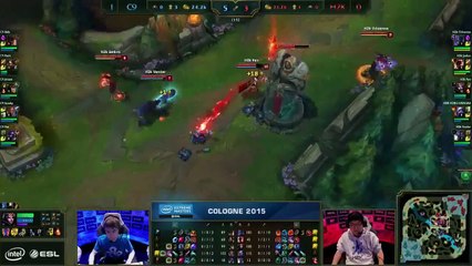 Cloud 9 vs H2K Gaming - Game 2 Quarter Finals IEM Cologne LOL 2015 - C9 vs H2K G2