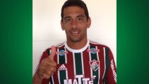 Após assinar com o Flu, Diego Souza manda recado para a torcida tricolor
