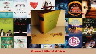 Read  Green Hills of Africa EBooks Online