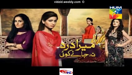 Mera Dard Na Jany Koi Hum Tv Drama Episode 40 Full (22 December 2015)