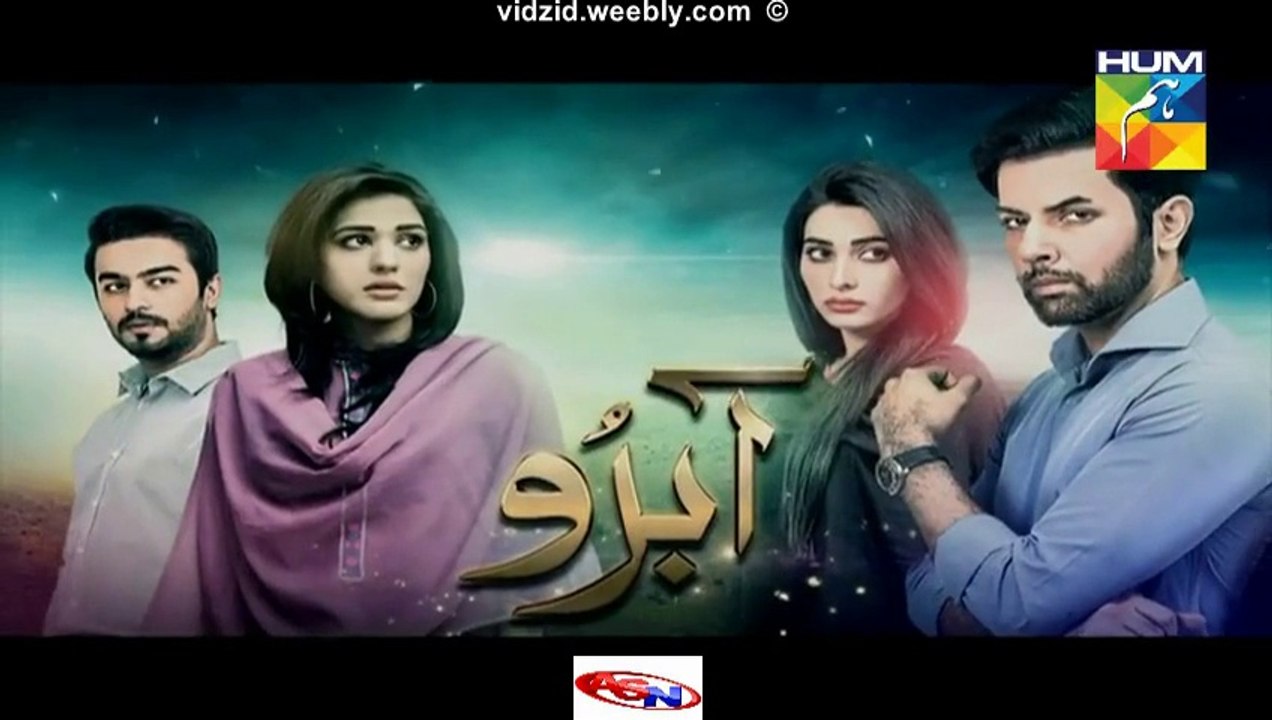Abro Hum Tv Drama Episode 1 Full (20 December 2015)