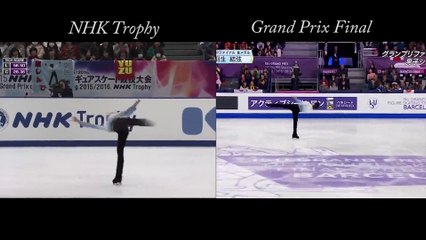【並べてみた】羽生結弦『バラード１番』－N&GPF－