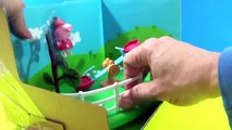 Andrew K. Brand Unboxing Peppa Pig SeeSaw Playground Playset Toy Collectable Figures play doh