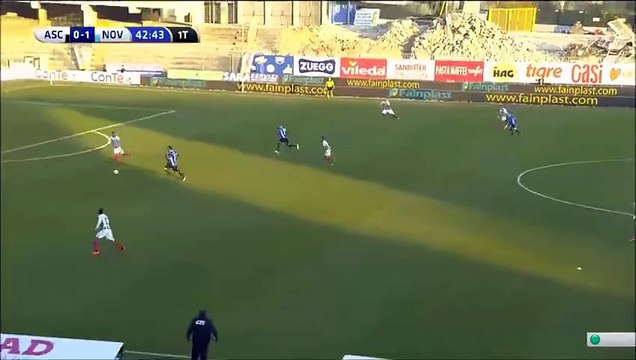 Ascoli Calcio 0-2 Novara Calcio-2 Pablo González Goal Italy Serie B - 19.12.2015,