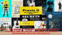 Praxis II Sociology 5952 Exam Secrets Study Guide Praxis II Test Review for the Praxis Download