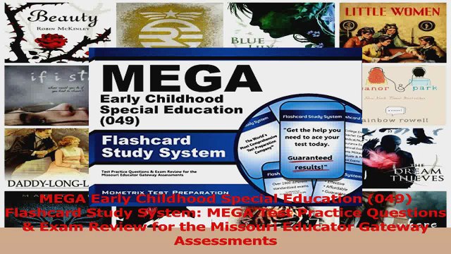 MEGA Early Childhood Special Education 049 Flashcard Study System MEGA Test Practice Download