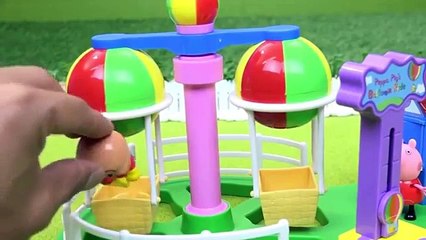 アンパンマン 遊園地で遊ぼう♪ Peppa Pig Balloon Ride Playset
