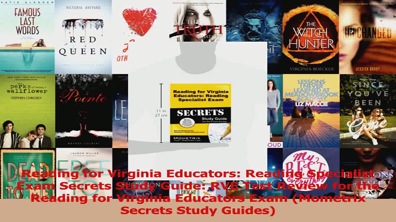 Reading for Virginia Educators Reading Specialist Exam Secrets Study Guide RVE Test PDF