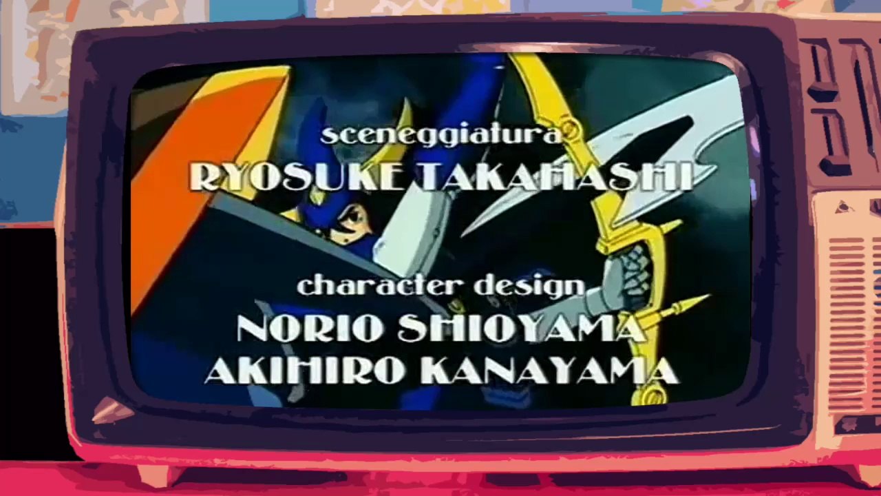 I 5 SAMURAI - Videosigle cartoni animati in HD (sigla iniziale) (720p)