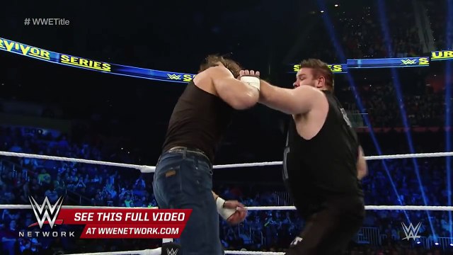 Ambrose vs. Owens | WWE World Heavyweight Title Semifinal WWE Survivor Series