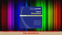 Kaplan PMBR FINALS Remedies Core Concepts and Key Questions PDF