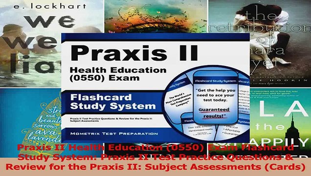 Praxis II Health Education 0550 Exam Flashcard Study System Praxis II Test Practice Download