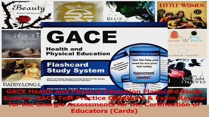 GACE Health and Physical Education Flashcard Study System GACE Test Practice Questions  PDF
