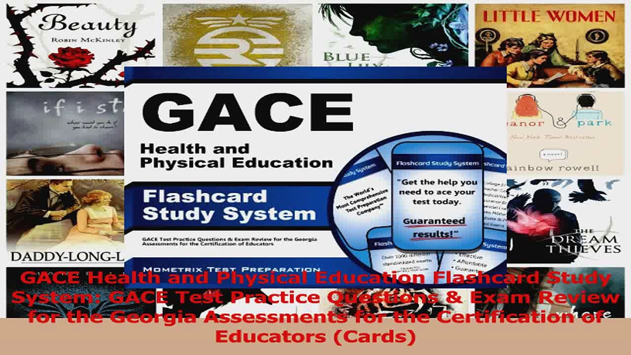 GACE Health and Physical Education Flashcard Study System GACE Test Practice Questions  PDF