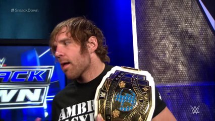 Dean Ambrose tells Kevin Owens to bring it on- SmackDown, December 17, 2015