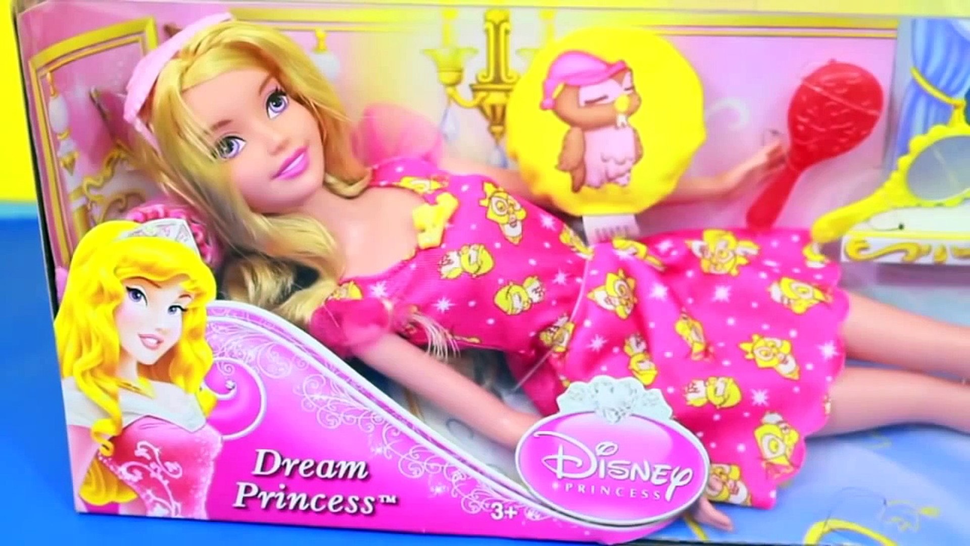 Details about   Disney Dream Princess Sleeping Beauty Mattel Doll Barbie size Bedtime Dreams Toy