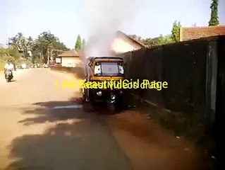 Yesterday Auto Catches Fire. What Happens To Driver Is SHOCKING[via torchbrowser.com]