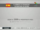 España: ejecutan 400 mil desahucios en estos últimos siete años