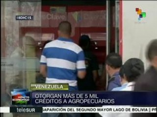 Venezuela: otorgan más de 5 mil créditos al sector agropecuario