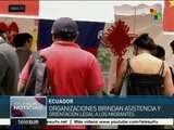 AN de Ecuador debate políticas públicas en materia migratoria