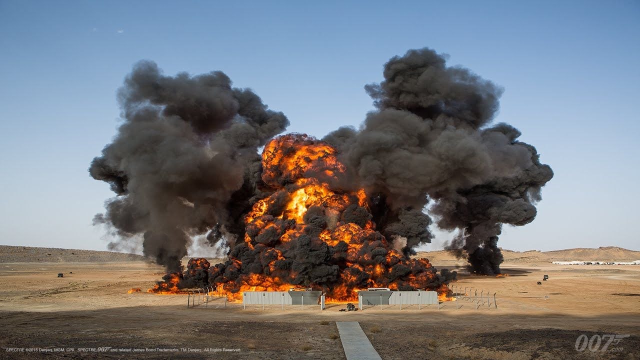 007 Spectre détient le record de la plus grosse explosion