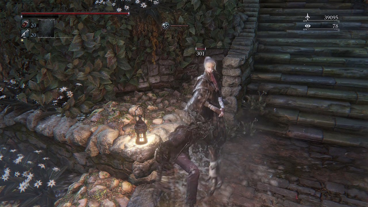 Beast Claw with Beat's Embrace Rune Kos Parasite with Milkweed Rune Bloodborne Old Hunters DLC