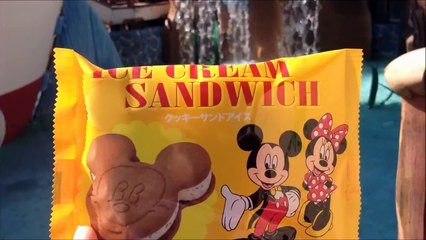 Mickey Mouse Mickey Ice Cream Sandwich - Tokyo Disneyland tokyo