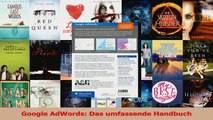 Download  Google AdWords Das umfassende Handbuch Ebook Online