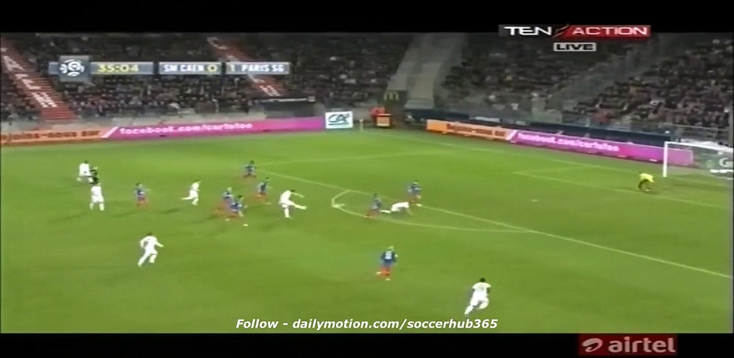 Zlátan Ibrahimovic 0_2 Fantastic HD _ Caen v. Paris Saint-Germain - 19.12.2015 HD