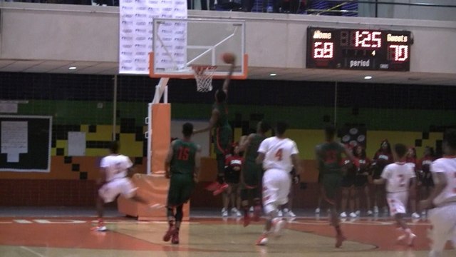 No.5 H.D. Woodson gets pass Coolidge, 77-72