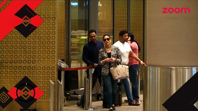 Kareena Kapoor Khan spotted at Mumbai airport - Bollywood News - #TMT