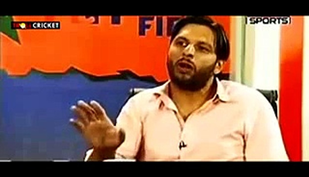 Shahid Afridi Teling Very Funny Story Of Inzimam ul Haq .You