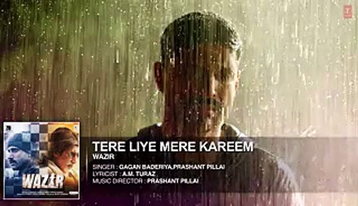 'TERE LIYE' Full Song (Audio) - Wazir - Farhan Akhtar, Amitabh Bachchan, Aditi Rao Hydari - EntertainmentDhamal