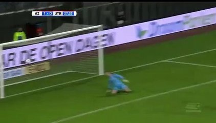 Johansson GOAL (1_0) AZ Alkmaar vs Utrecht