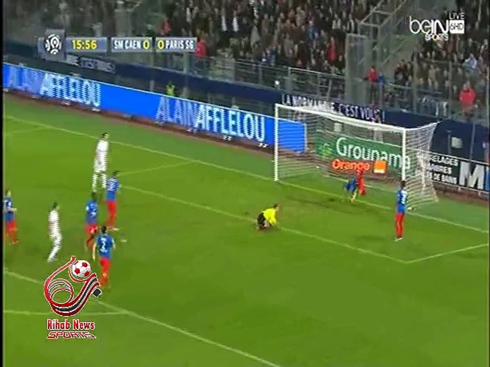 اهداف مباراة ( كان 0-3 باريس سان جيرمان ) الدوري الفرنسي الدرجة الأولى